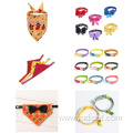 Pet Colorful PVC Dog Collar With Bell